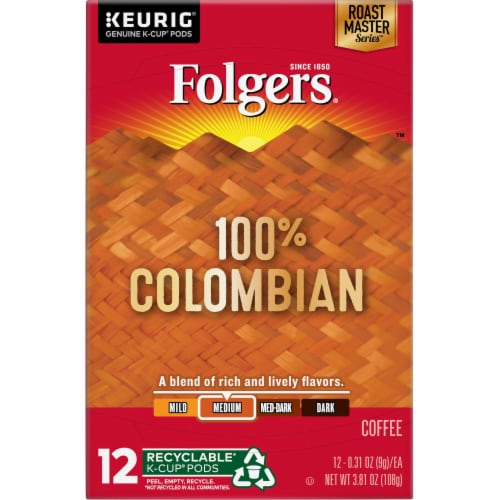 Folgers colombian k cups online