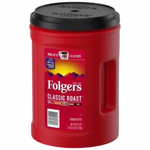 Folgers® Classic Medium Roast Ground Coffee, 43.5 oz Kroger