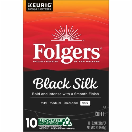 Folgers® Black Silk Coffee K-Cup® Pod Multipack Perspective: top