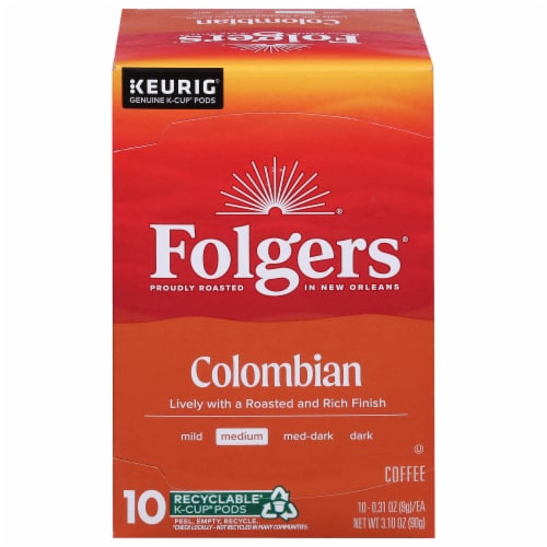 Folgers® Columbian Coffee K-Cup® Pod Multipack Perspective: top