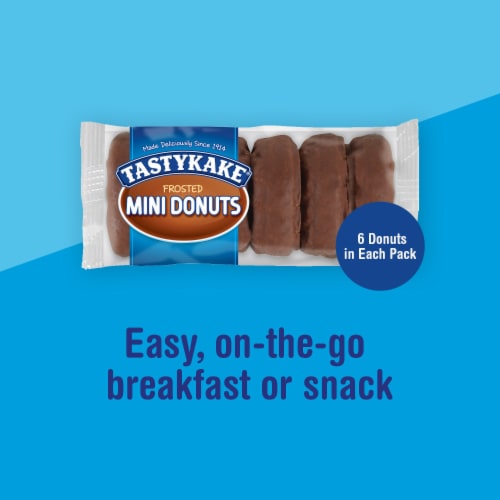 Tastykake Frosted Mini Donuts Perspective: top