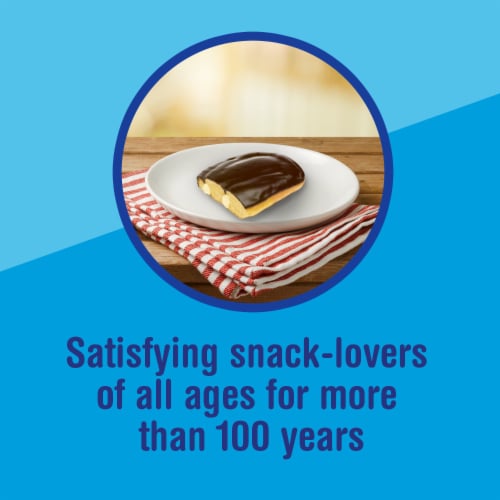 Tastykake Boston Creme Honey Bun Creme Filled and Chocolate Iced Individually Wrapped Pastry Perspective: top