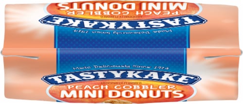 Tastykake® Peach Cobbler Mini Donuts Perspective: top