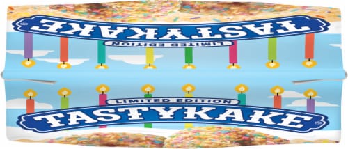 Tastykake® Birthday Kake Flavored Mini Donuts Perspective: top