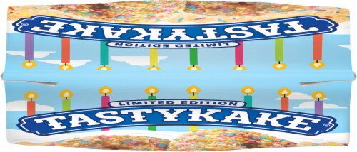 Tastykake® Birthday Kake Flavored Mini Donuts Perspective: top