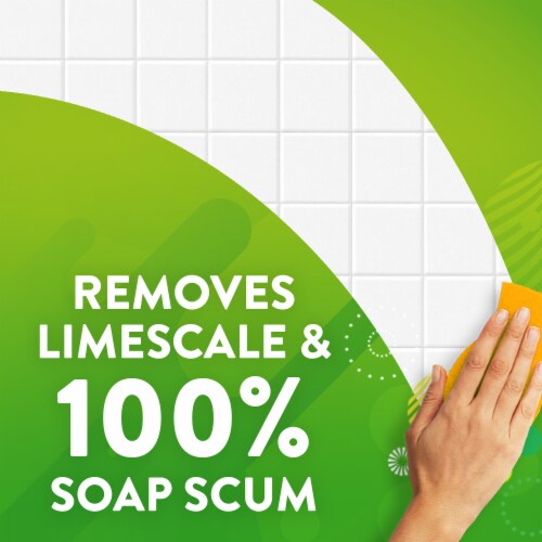 Scrubbing Bubbles Mega Shower Foamer Aerosol Disinfectant Cleaner Perspective: top