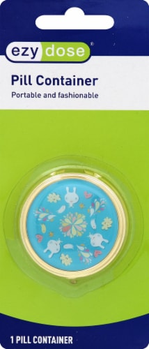 Ezy Dose® 3 Compartment Pill Container Perspective: top