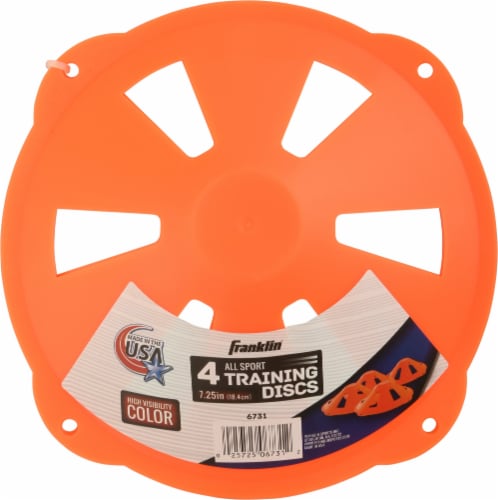Franklin Marker Training Discs - Orange Perspective: top