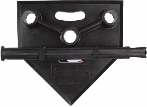 Franklin MLB 3-Position Batting Tee To Go - Black Perspective: top