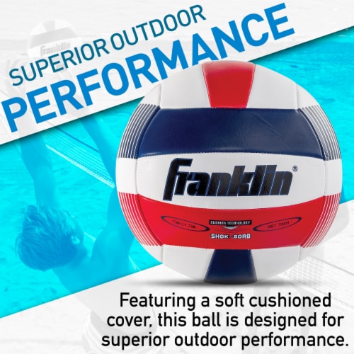 Franklin® Soft Spike Official Volleyball Perspective: top