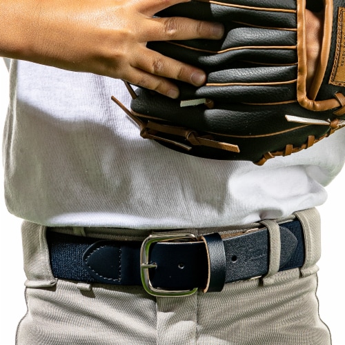Franklin MLB Baseball Belt - Black Perspective: top