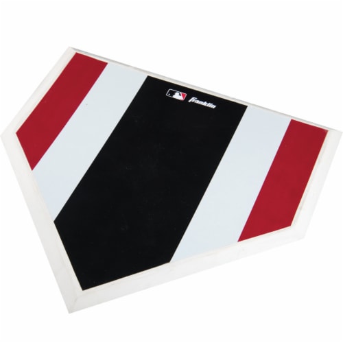Franklin MLB Deluxe Hi-Viz Pitcher's Training Plate Perspective: top