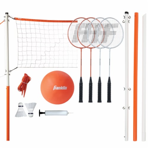 Franklin Volleyball and Badminton Set Perspective: top