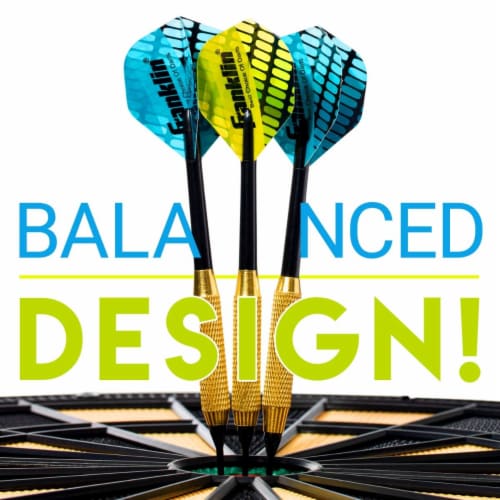 Franklin® Soft Tip Dart Set Perspective: top
