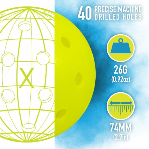 Franklin Performance Pickleball Pack Perspective: top
