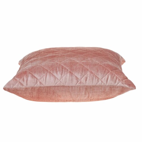 Parkland Collection Milo Transitional Pink Throw Pillow Perspective: top