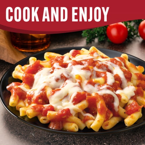 Smart Ones Three Cheese Ziti Pasta Marinara Frozen Meal Perspective: top