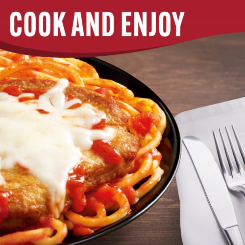 Smart Ones Chicken Parmesan with Spaghetti Marinara Sauce & Mozzarella Cheese Frozen Meal Perspective: top