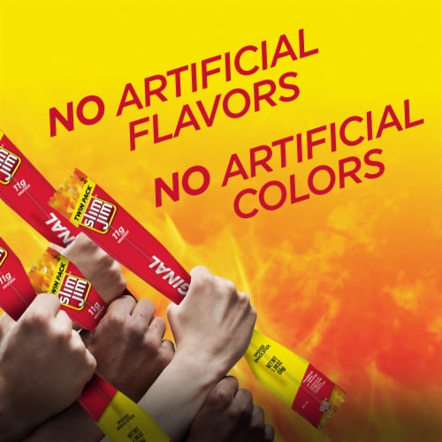 Slim Jim Smoked Meat Sticks Original Flavor Perspective: top