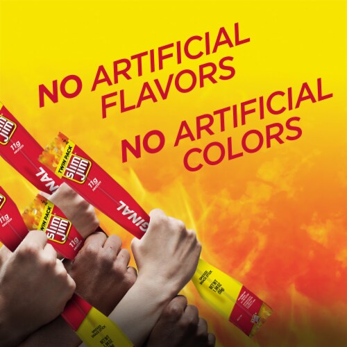 Slim Jim Smoked Meat Sticks Original Flavor Perspective: top