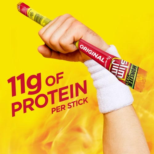 Slim Jim Monster Size Original Meat Stick Perspective: top