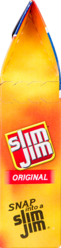 Slim Jim Original Smoked Snack Sticks Perspective: top