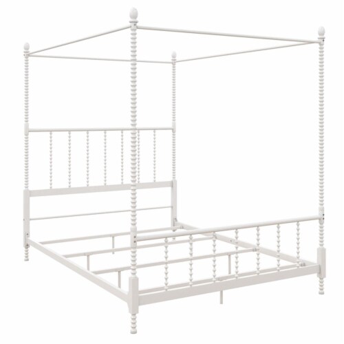 Dhp emerson metal canopy bed hotsell