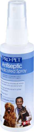Pro-Pet Antiseptic Medicated Spray Perspective: top