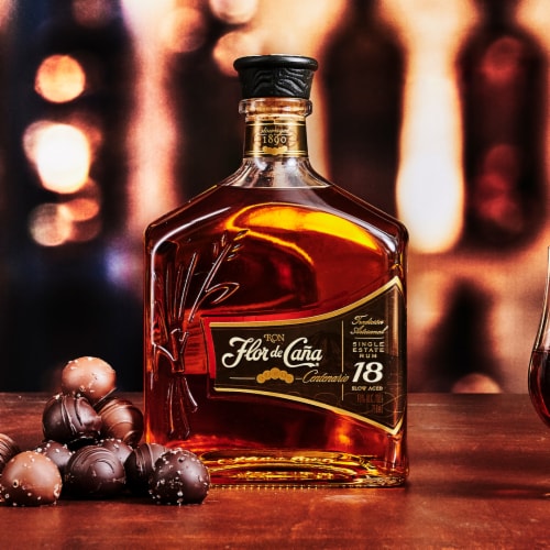 Flor de Cana 18 Centenario Ultra-Premium Rum Perspective: top
