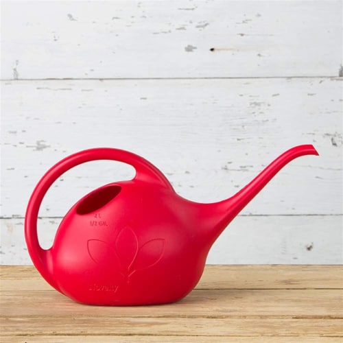 Novelty (#30605) Indoor Watering Can, 1/2 Gallon, Red Perspective: top