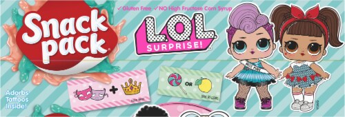 Snack Pack® Mermaid Splashes Pudding Perspective: top