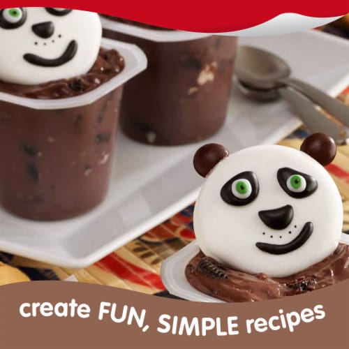 Snack Pack Milk Chocolate Variety Pack Pudding Perspective: top