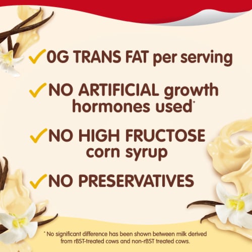 Snack Pack Super Creamy Vanilla Pudding Perspective: top