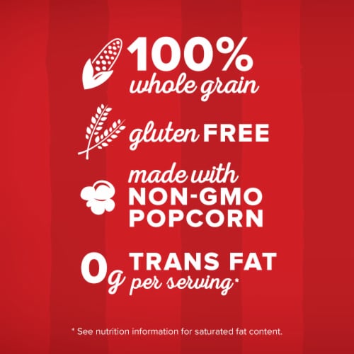 Orville Redenbacher's Original Gourmet White Popcorn Kernels Perspective: top
