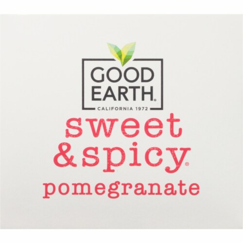 Good Earth® Sweet and Spicy Flavored Green Tea Perspective: top