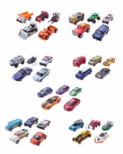 Mattel Matchbox® Open Road-sters Assorted Toy Vehicles Perspective: top