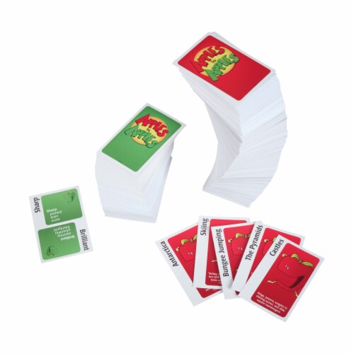 Mattel Apples to Apples Party Tin Card Game Perspective: top
