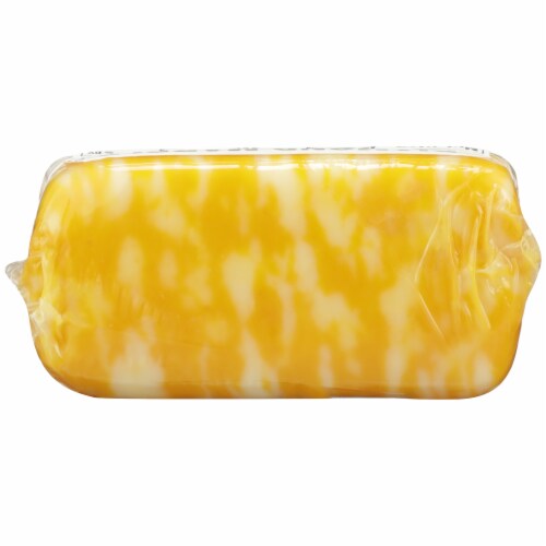 Weyauwega Star Dairy Diamond Marble Block Cheese Perspective: top