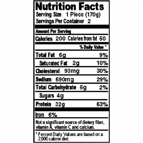 Tyson® Pork Chops Sweet & Smoky BBQ Freshly Seasoned Boneless Ready to Cook Perspective: top