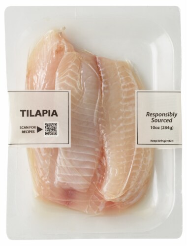 Pacific Seafood Tilapia Fillets Perspective: top