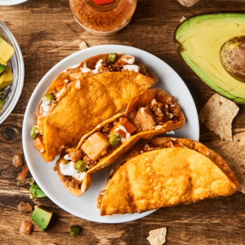 La Banderita Yellow Corn Tortillas Perspective: top