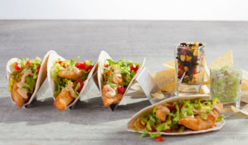 La Banderita® White Corn Tortillas Perspective: top