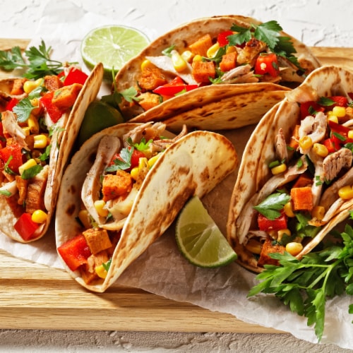 Olé Xtreme Wellness High Fiber Sprouted Grain Keto Certified Tortillas Perspective: top