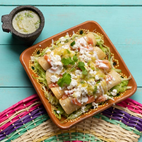 La Banderita King Corn Tortillas Perspective: top