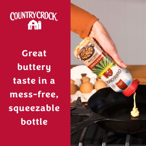 Country Crock Drizzle & Sizzle Vegetable Oil Spread Perspective: top