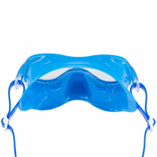 Speedo Kids Adventure Swim Mask - Blue Perspective: top