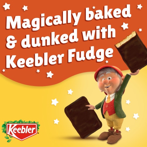 Keebler Fudge Grahams, Fudge Covered Graham Crackers, 12.5 oz Perspective: top