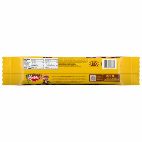 Keebler® Fudge Stripes™ Shortbread Cookies Perspective: top