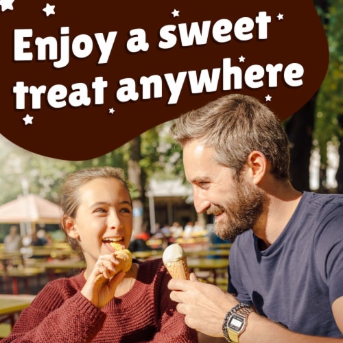 Keebler Fudge-Dipped Ice Cream Cones, 3.25 oz, 12 ct Perspective: top