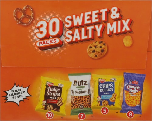 Keebler® Utz® Sweet & Salty Snack Variety Pack Perspective: top